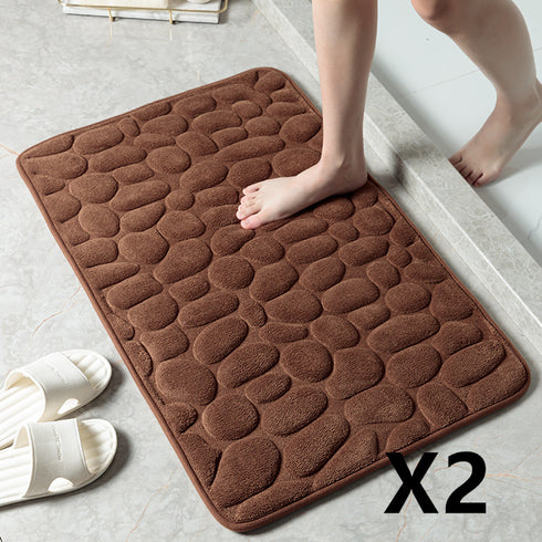 Pebble Stone Bathroom Carpet